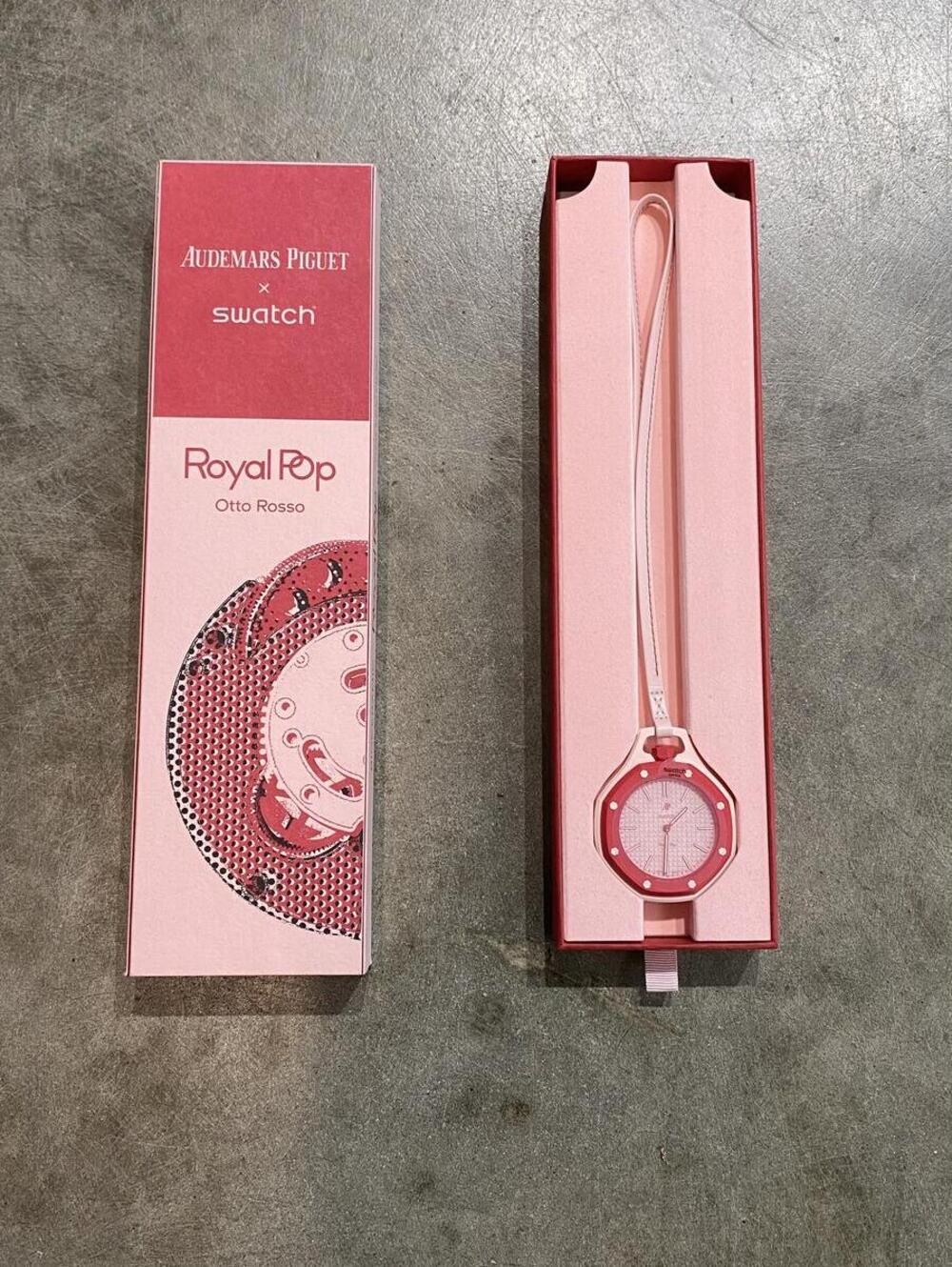 Audemars Piguet X Swatch Royal Pop Pocket Watch red BNWB